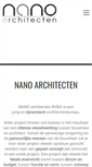 Mobile Screenshot of nano-architecten.be